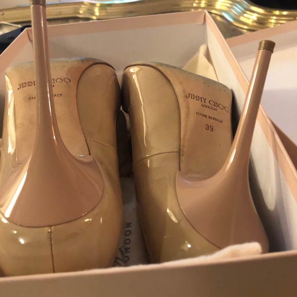 Jimmy Choo Abel patent leather pointed toe pump - Picture 5 of 5